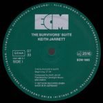 Keith Jarrett – The Survivors' Suite LP Plak - Görsel 3