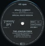 The Jonzun Crew – Space Cowboy 12'' Maxi Single Plak - Görsel 2