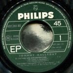 Johnny Hallyday – Si J'Etais Un Charpentier 45lik Plak - Görsel 3