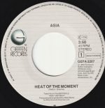 Asia – Heat Of The Moment 45lik Plak - Görsel 2