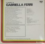 Gabriella Ferri – Il Cabaret Di Gabriella Ferri LP Plak - Görsel 2