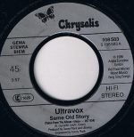 Ultravox - Same Old Story 45lik Plak - Görsel 3