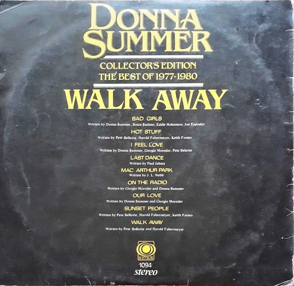 Donna Summer – Walk Away Collector's Edition (The Best Of 1977-1980) LP Plak - Görsel 3