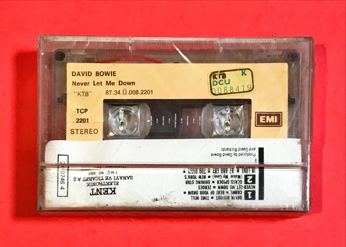 David Bowie – Never Let Me Down Kaset - Görsel 2
