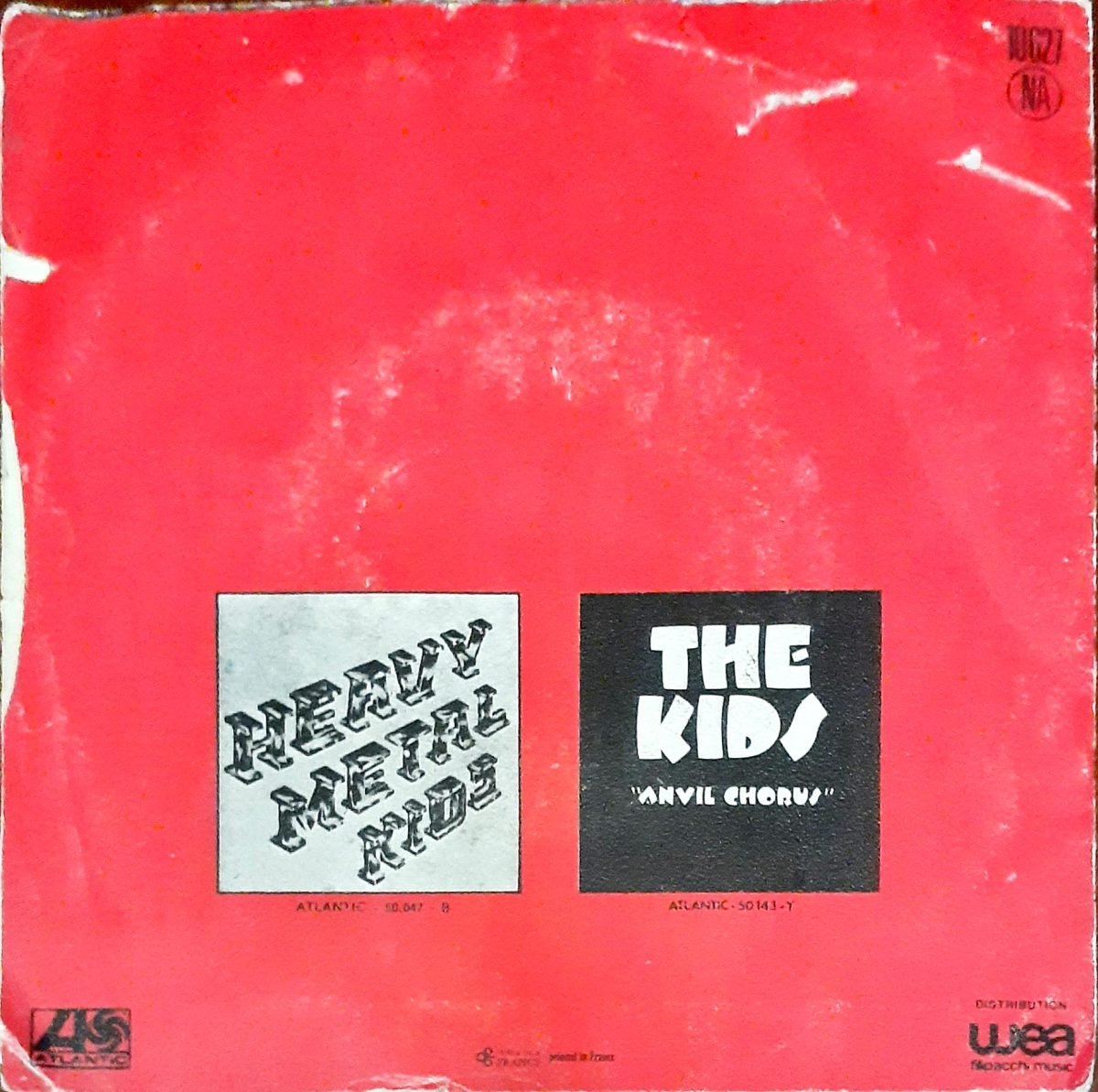 The Kids – The Big Fire / Blue Eyed Boy 45lik Plak - Görsel 2