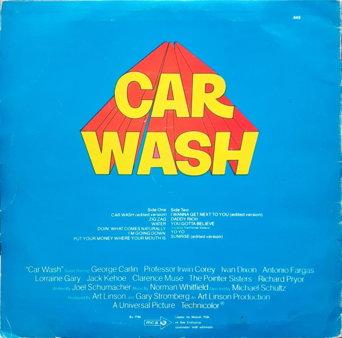 Rose Royce – Best Of Car Wash (Original Motion Picture Soundtrack) LP Plak - Görsel 2