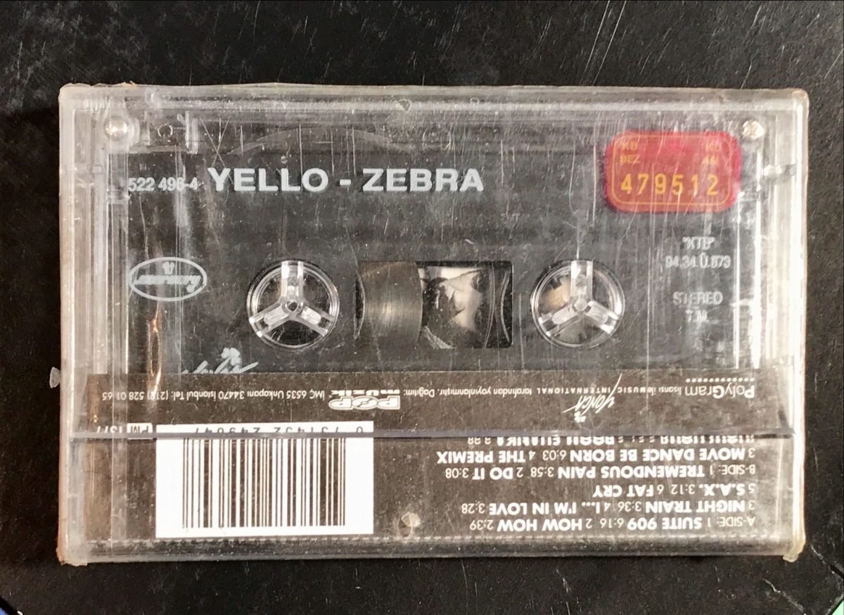 Yello ‎– Zebra Kaset - Görsel 2