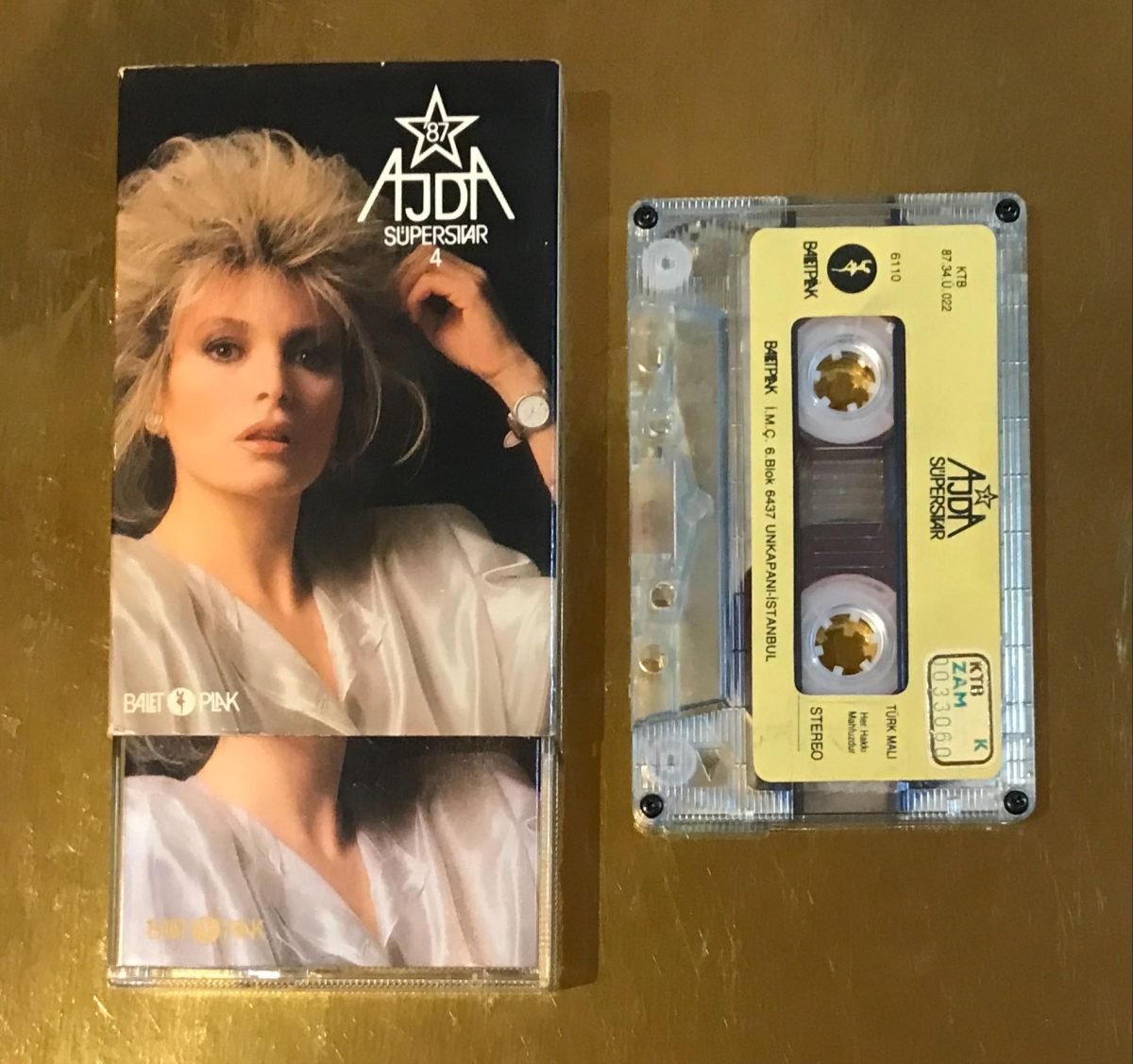 Ajda Pekkan – Süperstar 4 Kaset Slipcase - Görsel 2