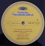 Mendelssohn Bartholdy - Symphonie Nr. 3 »Schottische« • Hebriden-Ouvertüre LP Plak - Görsel 4