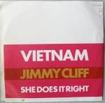 Jimmy Cliff – Vietnam / She Does It Right 45lik Plak - Görsel 2