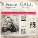France Gall – Deux Oiseaux - Attends Ou Va-T'En (7e Série) 45lik Plak - Görsel 2