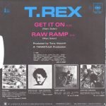 T. Rex – Get It On / Raw Ramp 45lik Plak - Görsel 2
