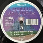 Imperio – Atlantis 12'' Maxi Single Plak (Early House) - Görsel 2