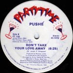 Pushé – Don't Take Your Love Away 12'' Maxi Single Plak - Görsel 2
