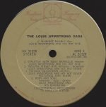 Louis Armstrong – The Louis Armstrong Saga LP Plak - Görsel 3