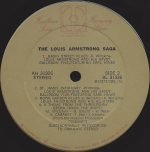 Louis Armstrong – The Louis Armstrong Saga LP Plak - Görsel 4