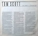 Tom Scott – Intimate Strangers LP Plak - Görsel 2