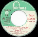 Lucky Blondo Et Les Lucky Stars – Sheila 45lik Plak - Görsel 4