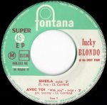 Lucky Blondo Et Les Lucky Stars – Sheila 45lik Plak - Görsel 3