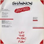 Shannon ‎– Let The Music Play 12'' Maxi Single Plak (Early House) - Görsel 2