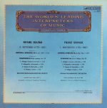Franz Schalk – Conductor (Leonora Overture No. 3 / Symphony No. 8) LP Plak - Görsel 2