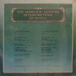Alexander Goedicke – J. S. Bach '' Passacaglia, Fantasia And Fugue / Concerto For Organ And String Orchestra '' LP Plak - Görsel 2