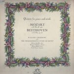 Mozart , Beethoven / Walter Gieseking, Philharmonia Wind Quartet – Quintet In E Flat Major K. 452 / Quintet In E Flat Major Op. 16 LP Plak