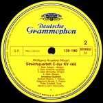 Wolfgang Amadeus Mozart, Amadeus-Quartett – Streichquartette D-moll KV 421 Und C-dur KV 465 LP Plak - Görsel 2