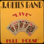 The J. Geils Band – "Live" Full House LP Plak