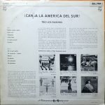 Trio Los Panchos – ¡ Canta La America Del Sur ! LP Plak - Görsel 2
