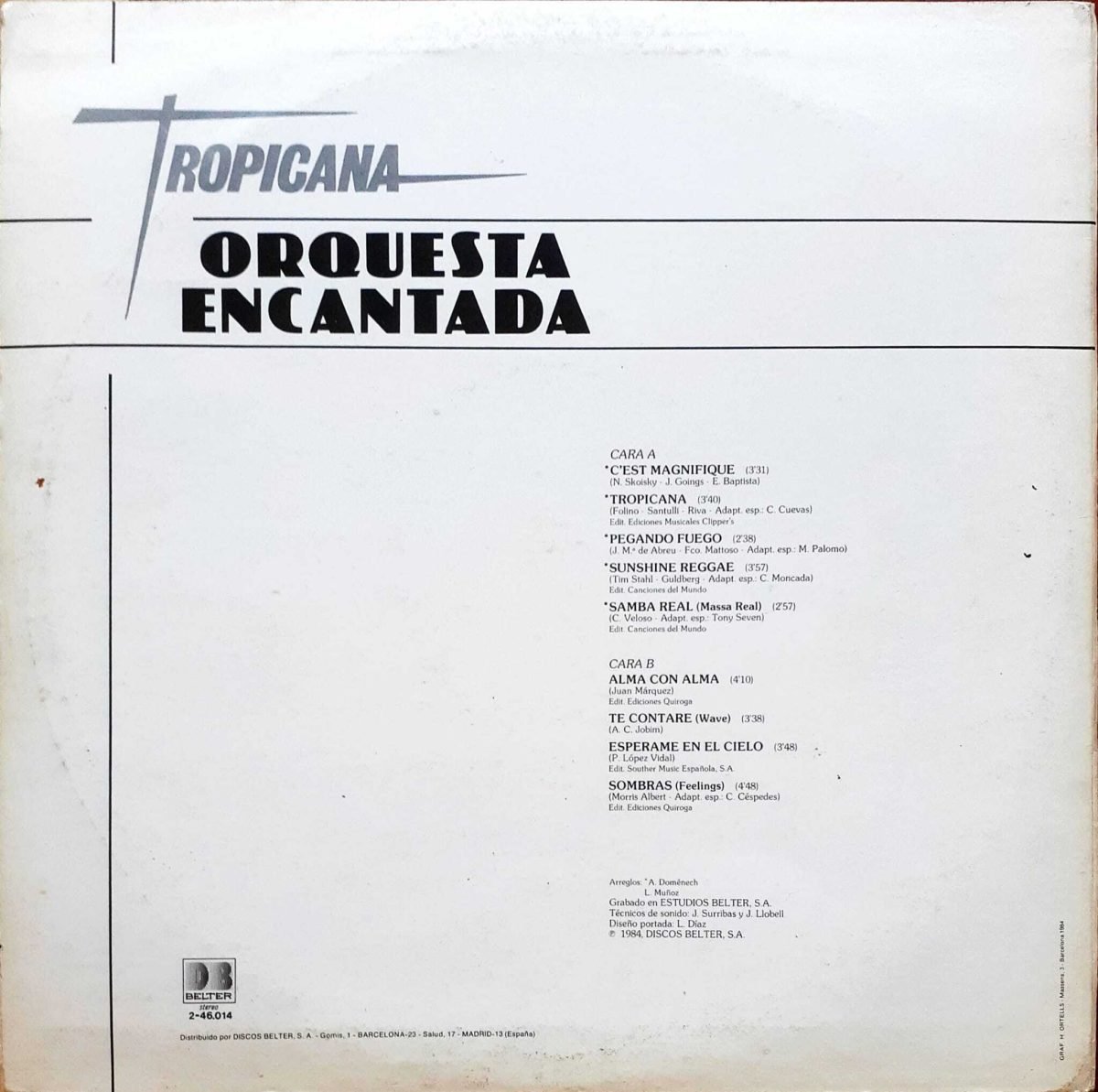 Orquesta Encantada – Tropicana LP Plak - Görsel 2