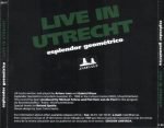 Esplendor Geométrico ‎– Live In Utrecht CD - Görsel 2