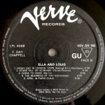 Ella Fitzgerald & Louis Armstrong – Ella And Louis LP Plak - Görsel 4