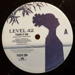 Level 42 – Turn It On 12'' Maxi Single Plak - Görsel 3