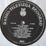 Vokalni Ansambl »Dalmacija« – Dalmacija LP Plak 10'' - Görsel 3