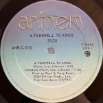 Rush – A Farewell To Kings LP Plak - Görsel 5