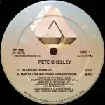 Pete Shelley – Telephone Operator 12'' Maxi Single Plak - Görsel 3