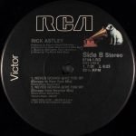 Rick Astley – Never Gonna Give You Up 12'' Maxi Single Plak - Görsel 4