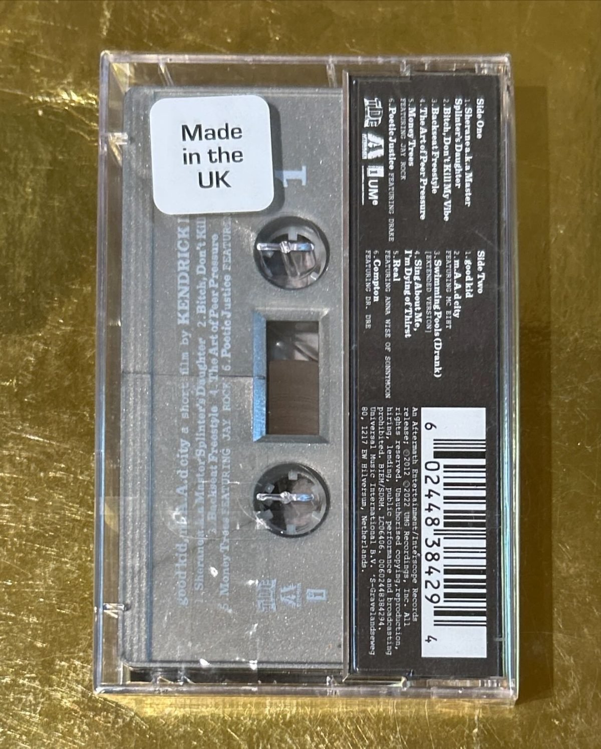 Kendrick Lamar – good kid, m.A.A.d city Kaset - Görsel 2