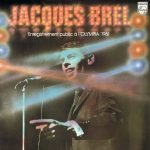 Jacques Brel – Enregistrement Public A L'Olympia 1961 LP Plak