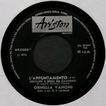 Ornella Vanoni – L'Appuntamento 45'lik Plak - Görsel 2