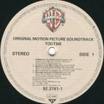 Dave Grusin – Tootsie - Original Motion Picture Soundtrack LP Plak - Görsel 4