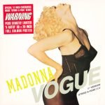 Madonna ‎– Vogue 12'' Maxi Single Plak (Afiş Dahil)