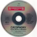 Cacophony – Speed Metal Symphony CD - Görsel 3