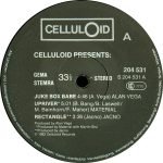 Celluloid Presents: Material, Elli & Jacno, Alan Vega, Mathematiques Modernes LP Plak - Görsel 3