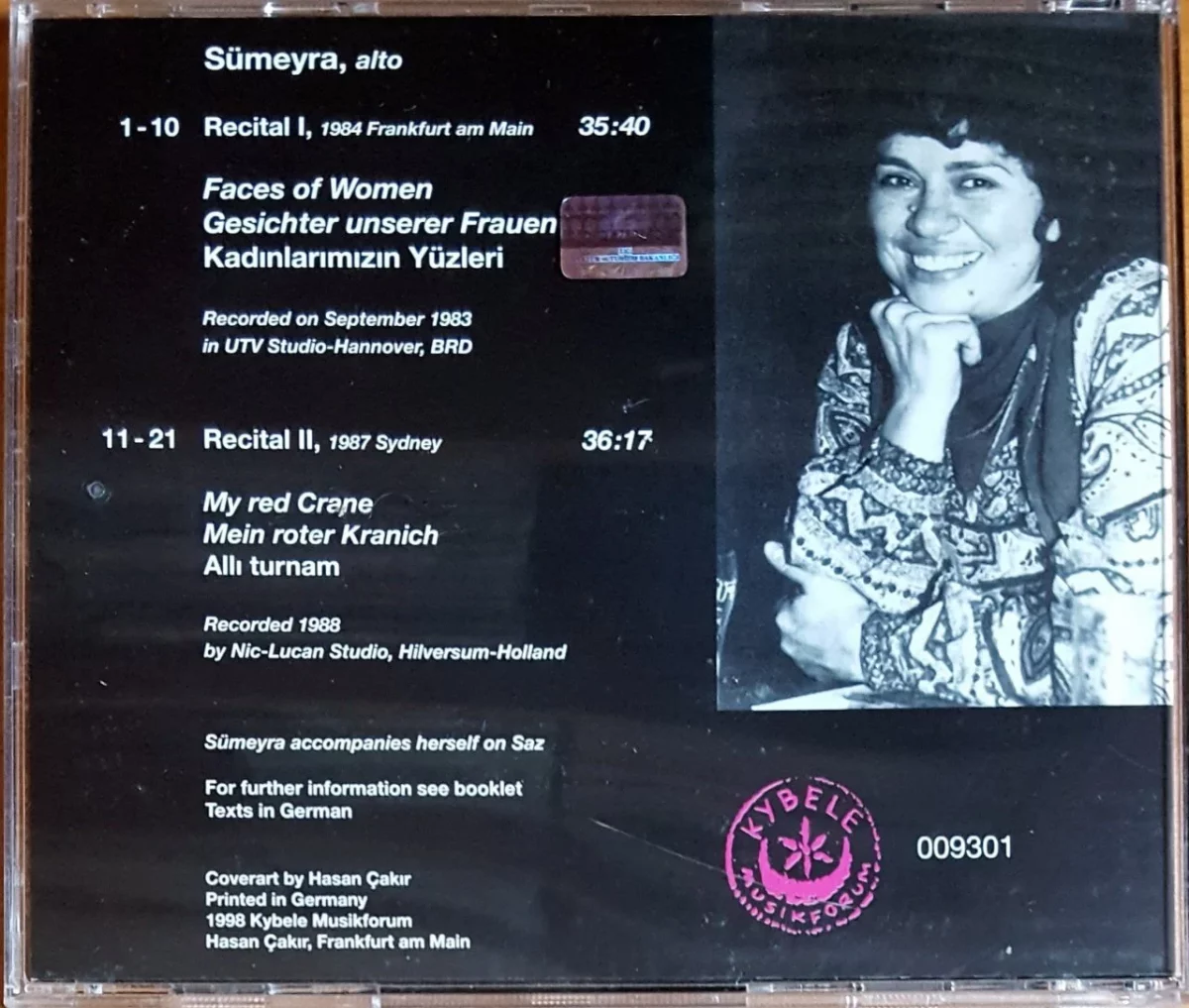 Sümeyra - Türkü CD - Görsel 2