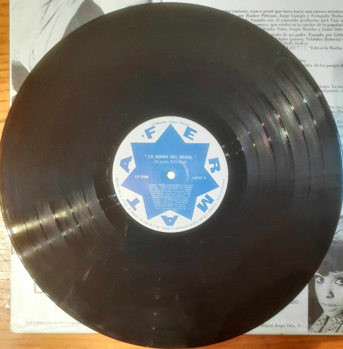 Eliana Pittman – La Bomba Del Brasil LP Plak - Görsel 2