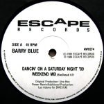 Barry Blue – Dancin' On A Saturday Night '89 12" Maxi Single Plak - Görsel 2