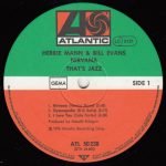 Herbie Mann & Bill Evans – Nirvana LP Plak - Görsel 4