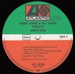 Herbie Mann & Bill Evans – Nirvana LP Plak - Görsel 3